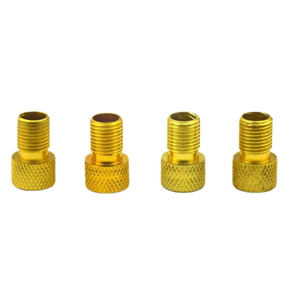 Wmool 4pcs Presta to Schrader Valve Adapter Converter Bike Tube s,1 Bicycle Q3