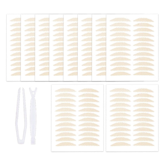Wmool 5/10 Sheets Lace Double Eyelids Patch Waterproof Lift N9U9 Makeup цθ Strips