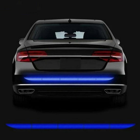 Wmool Car Reflective Warning Strip Tape Bumper Truck Safety Sticker Decals Univer