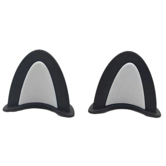 Wmool Cat Ears Style Helmet Decor Accories Sti On For rcycle of Bla 2