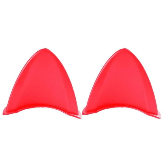 Wmool Cat Ears Style Helmet Decor Accessories Sticks On For Motorcycle Item 2 of