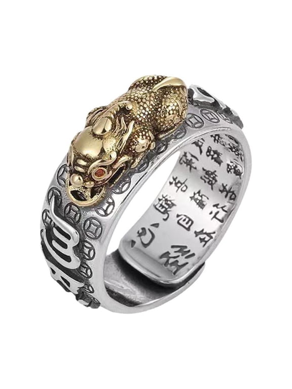 Feng Shui Gold Plated Wealth Luy Buddhist Jewelry Adjustable Lot Y6