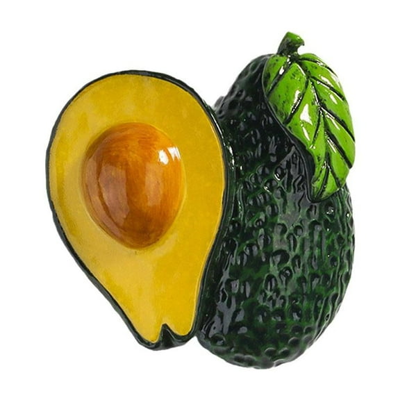 Wmool Fruit Fridge Magnet 3D Simulation Food Cute Refrigerator Magnetic Stickers ;σ .△