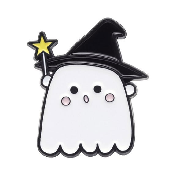 Wmool Ghost Halloween Brooch Cartoon Pumpkin Brooch Halloween Badge Halloween