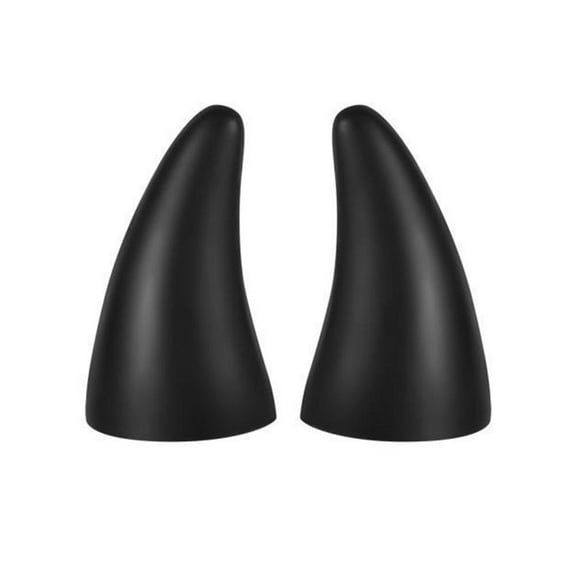 Wmool Hallown Ornament 3D Devil Horn Car Stier Set For Roof T5N3 Hel Bumper