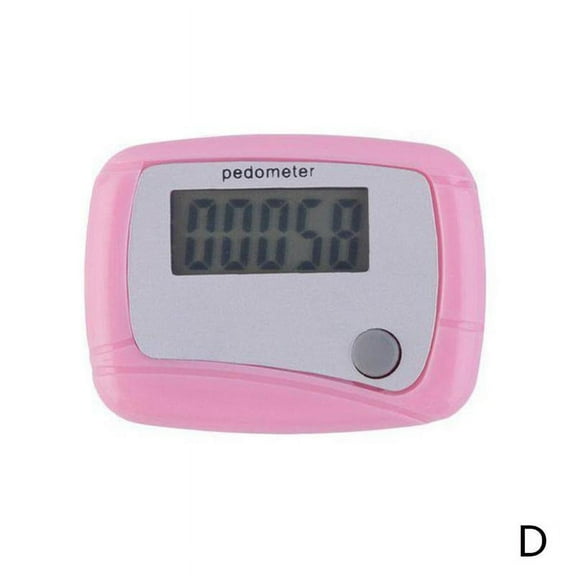 Wmool LCD Digital Step Pedometer Walking Calorie Counter Belt Clip Distance