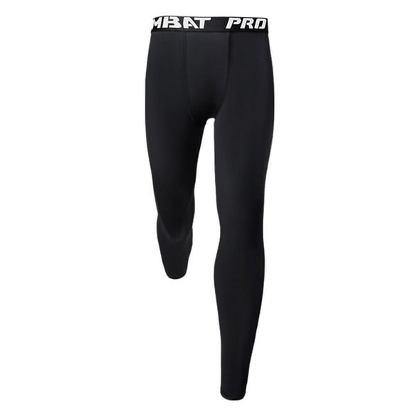 Wmool Men Compression Pants Workout Gym Under Layer Sports Running Thermal Tight