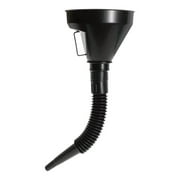 Wmool Oil Funnel with Hose, Wide Mouth Oil Funnel with Hose, Gas Funnel for Cars, Long Neck Oil Funnel Flexible Right Angle Funnels for Water, Gasoline, Coolant, Engine Oil