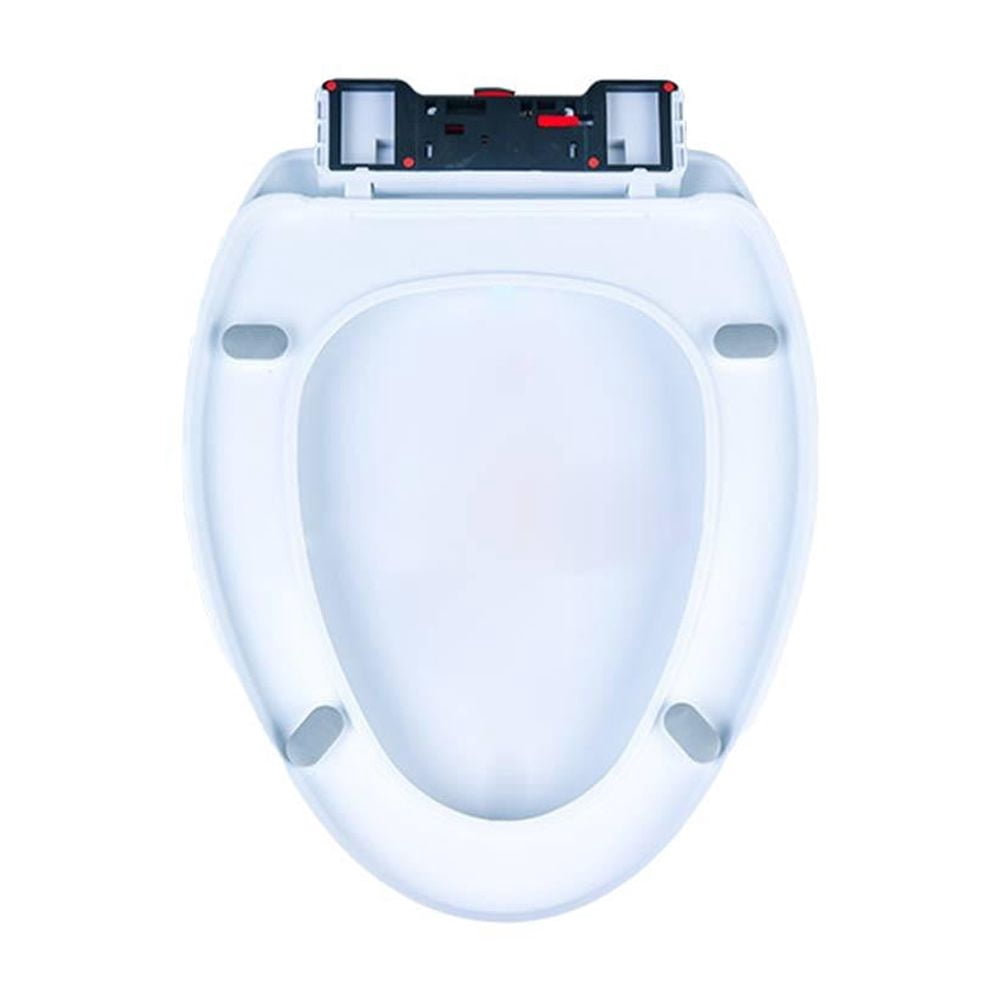 2-in-1 Potty Training Toilet Seat – Built-in Baby Seat With Magnetic Closure, Soft-Close, Fits Standard Round Toilets - View #5