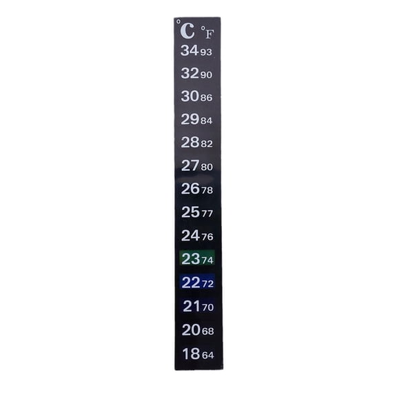 Wmool Sti on Digital Aquarium Fish Tank F Thermometer C3 Stier` M4H0