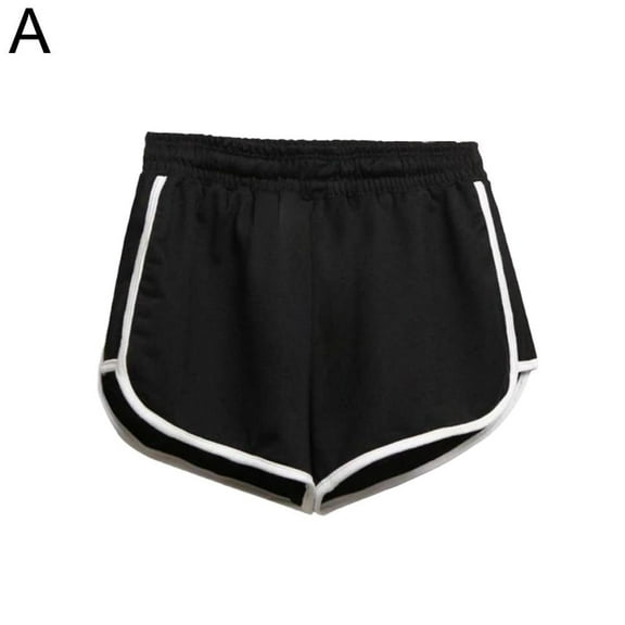 Wmool Striped Sports Shorts for Women Simple Loose Shorts Casual Slimming Hot Z7
