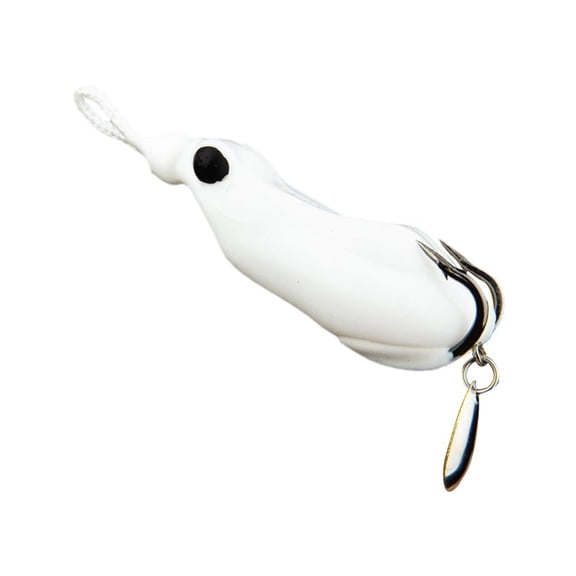 Wmool Umpan Katak Fishing Frog Lure 6.5cm 14.8g Soft Bait with Ho f Trough Blood A3