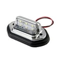 thumbnail image 1 of Wmool Universal Black 6 LED License Plate Tag Light Lamps Van SUV For Truck, 1 of 1