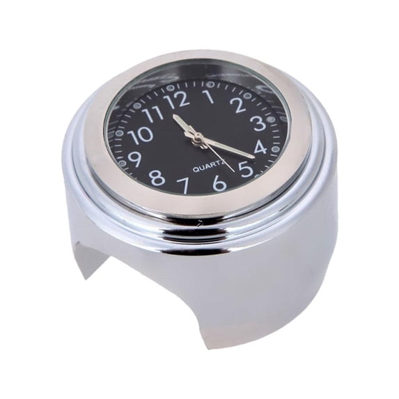 Wmool Universal Waterproof 7/8 Motorcycle Bike Handlebar Clock Watch #A [