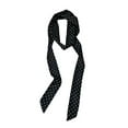 thumbnail image 1 of Wmool White Dots Fashion Ladies Scarves Bla Chiffon Scarf Womens Shawls, 1 of 8
