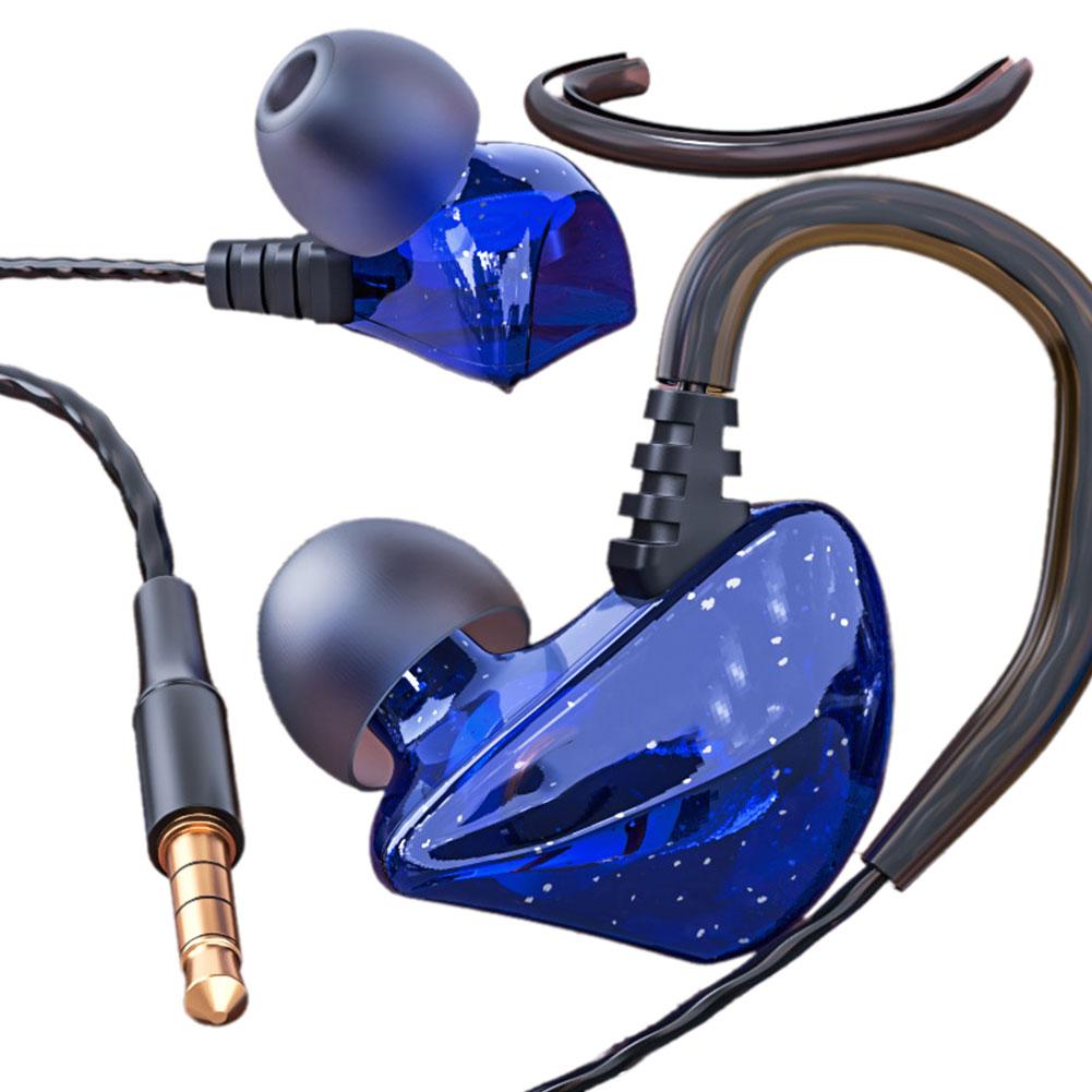 Wmool Wired In-Ear Sport Earone Earbuds Over Ear Hook Headone 3.5mm ...