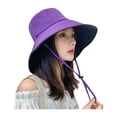 thumbnail image 1 of Wmool Women's S Hat Reversible Large Brim Fisherman Hat Protection S, 1 of 8