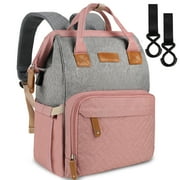 Wmtlife Baby Diaper Bag Backpack, Baby Bag for Boys & Girls with Stroller Straps