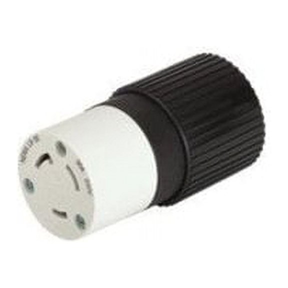 Wmu LKG CONNECTOR, 30A 250V B/W