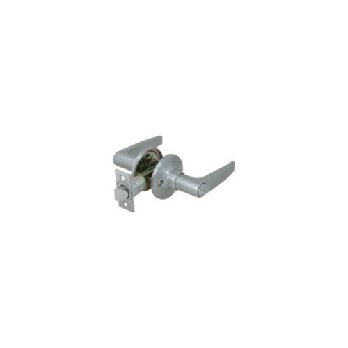 Wmu Shield Satin Chrome Security Door Lock , Privacy Lever