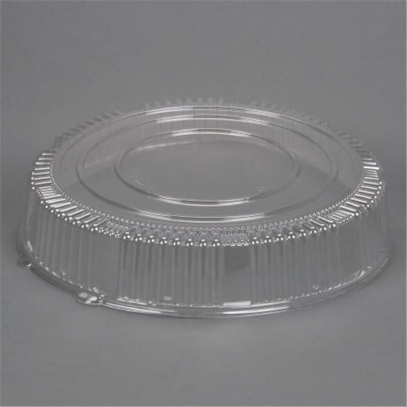 Wna A12PETDM Plastic Caterline Dome Lids, Clear - 12 in.