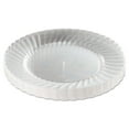 thumbnail image 1 of Wna Classicware Plastic Plates, 9" Dia., Clear, 12 Plates/pack, 15 Packs/carton, 1 of 2