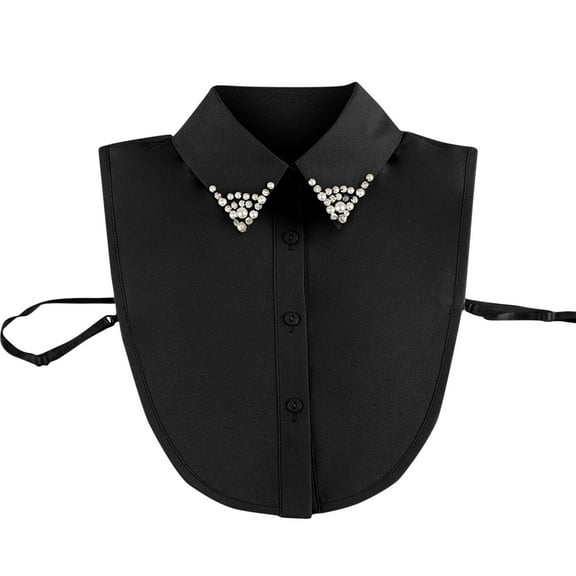Wo-Fusoul Collar Shirts for Women Women's Winter Korean-Style Fake Collar, Versatile Decorative Shirt Accessory