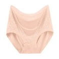 thumbnail image 1 of Wo-Fusoul High Waisted Underwear for Women Women's Plus Size Panty, High-Waist Lace-Trimmed Modal-Cotton Triangle Underwear High Waisted Underwear, 1 of 3