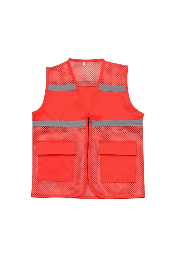 Men's Work Vest, Mesh Ventilated Sleeveless Jacket with Multiple Pockets, Lightweight Outdoor Sport Waistcoat for Hiking, Fishing, and Casual Wear, Relaxed Fit and Breathable Design