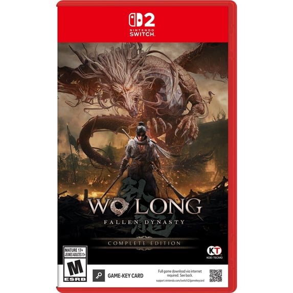 Wo Long: Fallen Dynasty Complete Edition (Game-Key Card) for Nintendo Switch 2