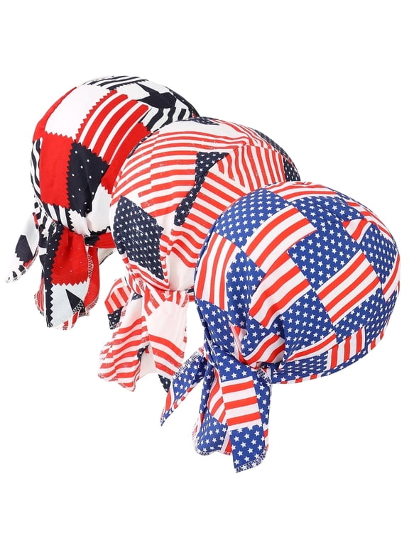 3 Pcs Do Rags Women Skull Cap Sweat Wicking Doo Rags Cooling Helmet Liner Cycling Motorcycle Bandana