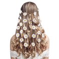 thumbnail image 1 of Wowstyle Flower Headbands For Women Hippie Floral Hairband Boho Fairy Crown Wedding Parties Outfit Costume Hair Accessories, 1 of 8