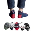 thumbnail image 1 of WoWstyle Men's Ankle Socks Low Cut Cushioned No Show AthleticMoisture Wicking Size 5-9 Socks for Men 6 Pairs, 1 of 9