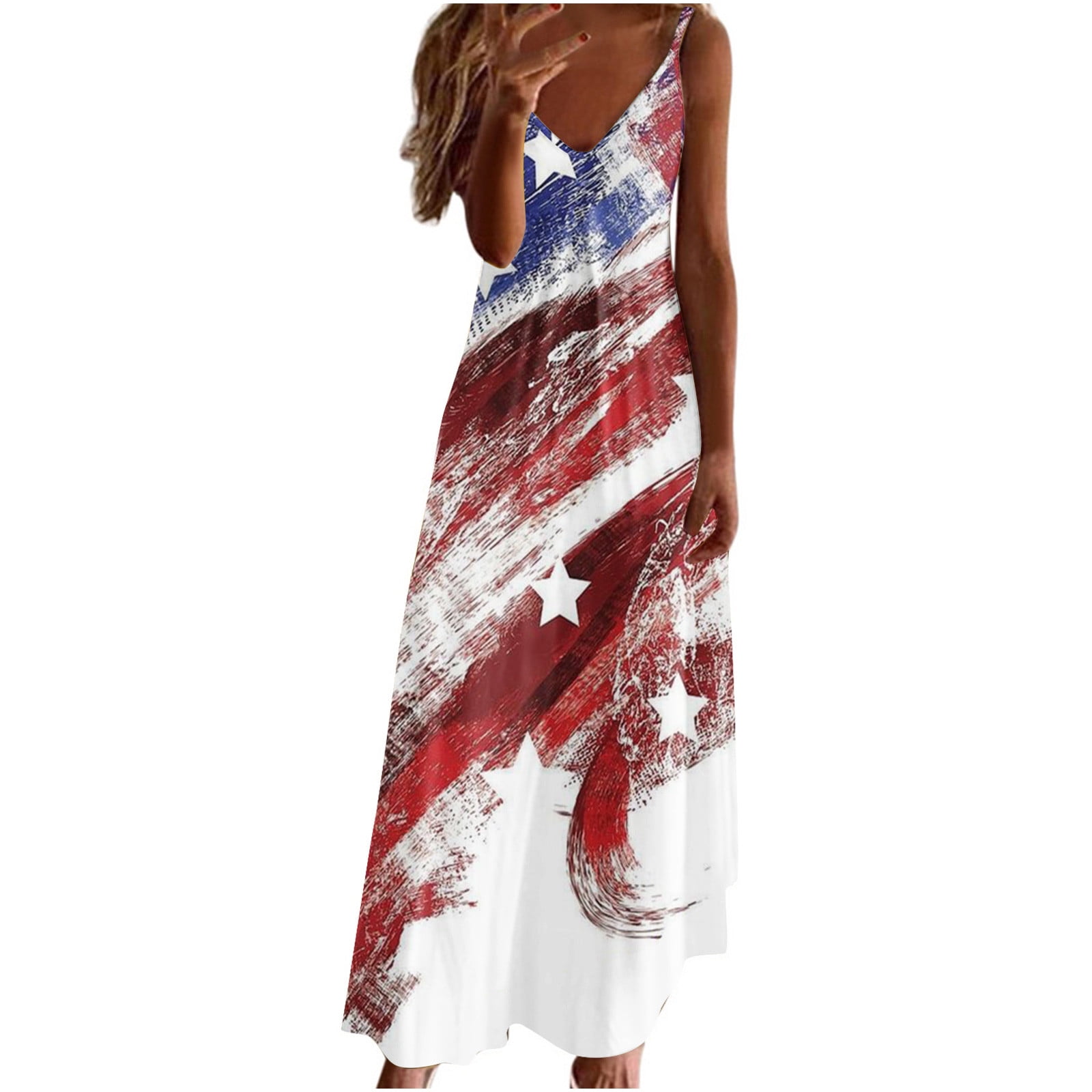 WoY2K 4Th Of July Dress Women Vintage Sexy Independence Day Women ...