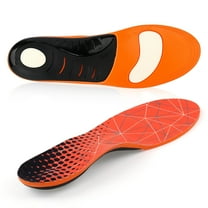 Woaeety Pain Relief Insole Arch Support Orthotic Insoles for Plantar Fasciitis Flat feet and Shock Absorption Inserts M