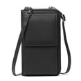 thumbnail image 1 of Woaeety Small Crossbody Cell Phone Bag for Women, Adjustable Leather Shoulder Handbag Mini Wallet with Credit Card Slots, 1 of 8