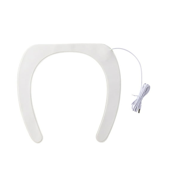 Woahu Smart Usb Heated Warmer Toilet Seat Cover Pad Constant Temperature Heating Toilet Seat Covers Cushion Universal Self Adhesive Waterproof Toilet Pad Washable Reusable 1X Toilet Seat