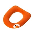 thumbnail image 1 of Woahu Soft Padded Toilet Seat Cover for Bathroomsstretchable Fibreseasy to Install Padded Covercomfortable and Washable Toilet Seat 1* Toilet Seat, 1 of 7