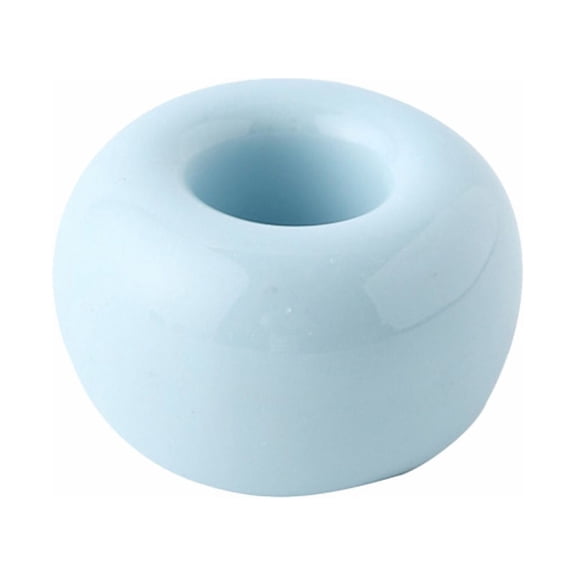 Woahu Urbanstrive Sleek Mini Ceramics Toothbrush Holder Stand for Bathroom Vanity Countertops 1* Toothbrush Holder