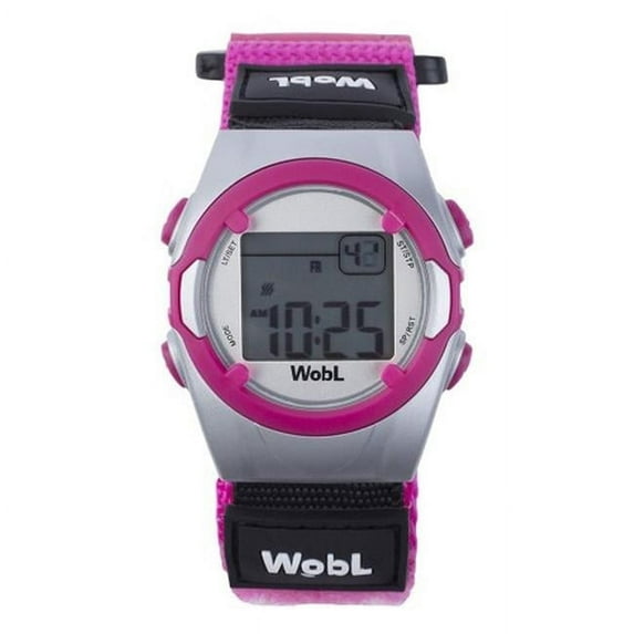 WobL Vibrating Alarm Watch, Pink