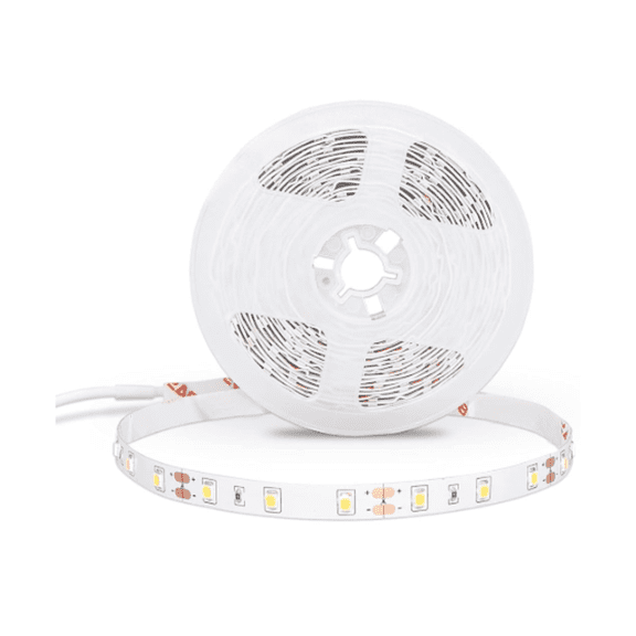 16.4ft Cold White LED Strip Light with RF Remote Control for Kitchen and Bedroom