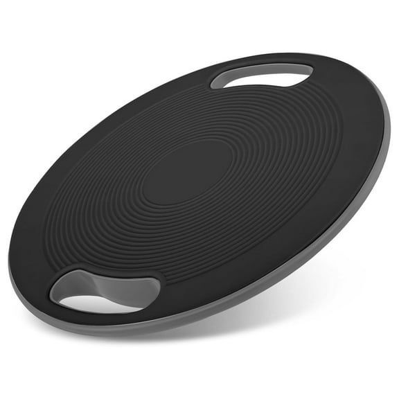 Wobble 15.5" Aerobic Step Platform Balance Board with Non-skid Tpr Bump Surface, 360 Rotation for Stability Training, Versatile Home Gym Exercise Workout Step Aerobics Platform