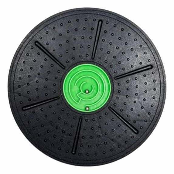 Wobble Board with Marble Maze, Furenl Non-Slip Round Wobble Board – Fitness Board for Core Strength & Posture Training, Perfect for Gym, Yoga, and Home Use, Green