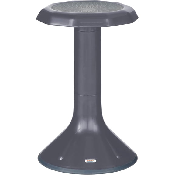 Wobble Stool, 20", Flexible Seating, Grey