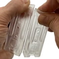 thumbnail image 1 of Wobble Wedge BigGap Clear Plastic Shims - Multipurpose Leveling Wedges for Furniture & Heavy Loads - 4 Pack, 1 of 6