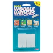 Wobble Wedges Hard Plastic Shims 6 Pack - Fix Your Wobbles! Installation Shim