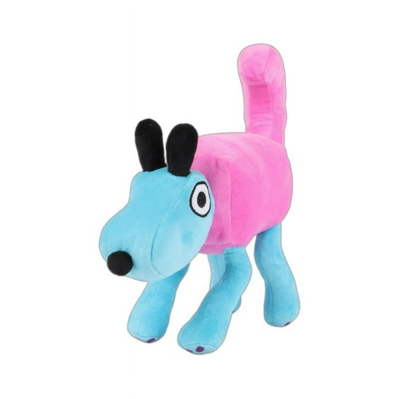 Wobbledog Plush - Game Plush Toys Soft Stuffed Animal Dog Doll, Birthday Gifts for Boys Girls and Fans (Pink)