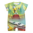 thumbnail image 1 of Wobbly Life Baby Bodysuit Boy Girl Clothes Soft Newborn Infant Outfit Short Sleeve Romper, 1 of 8