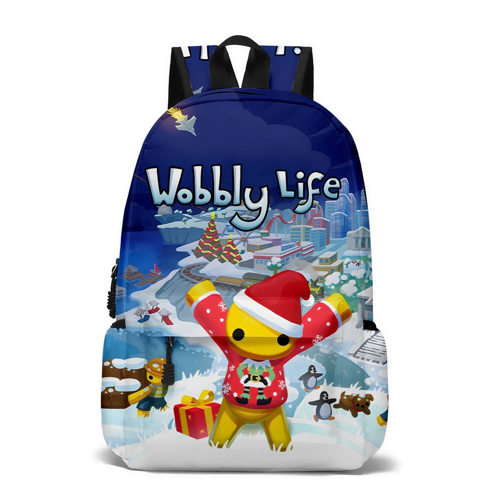 Wobbly Life Backpack Wobbly Life Large Capacity Laptop Backpack Travel ...