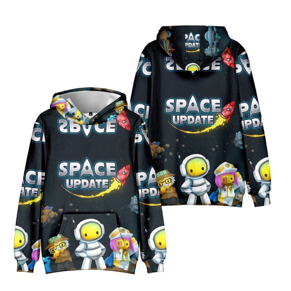 Wobbly Life Hoodies,Fashionable Casual Youth Hooded Sweatshirts Boys Wobbly Life 3D Figure Sweatshirt